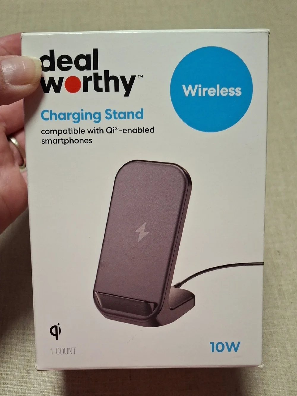 New Wireless Charging Stand - Black